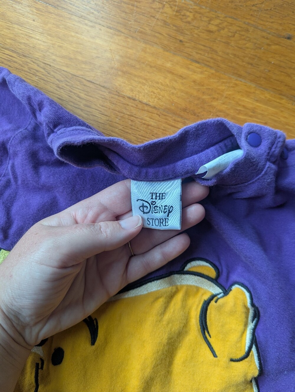 Vintage Purple Winnie The Pooh Romper - Picture 3 of 4